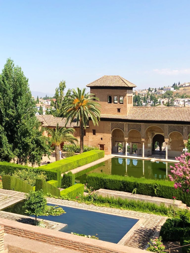 Torre de las Damas in the Partal of Alhambra