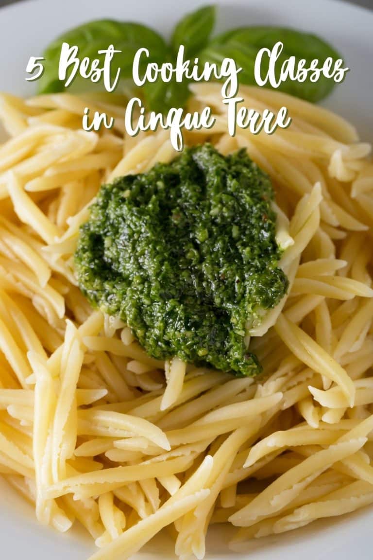 5 Best cooking classes in Cinque Terre Italy. Learn how to make everything Trofie al Pesto and other Ligurian foods.