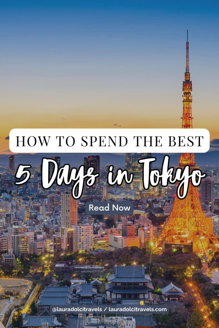 The Ultimate 5 Day Tokyo Itinerary for First-Time Visitors